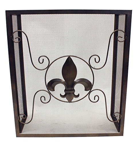 Leigh Country Tx 76200 Fleur De Lis Fireplace Screen Buy Online