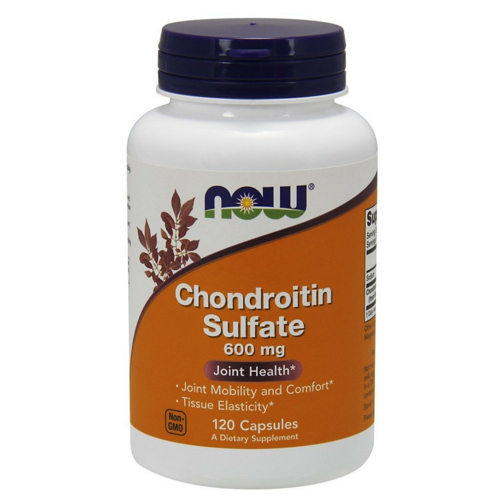 NOW Supplements, Chondroitin Sulfate 600 mg (a Glycosaminoglycan), 120