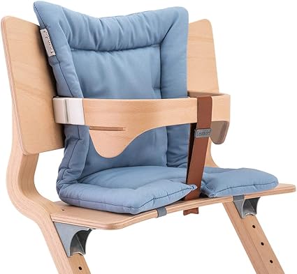 Amazon リエンダー Leander ハイチェア用 クッション 64 ダスティブルー Cushion For High Chair Dusty Blue ハイチェア ベビーチェア 赤ちゃん イス 椅子 並行輸入品 ハイチェア ベビー マタニティ 通販