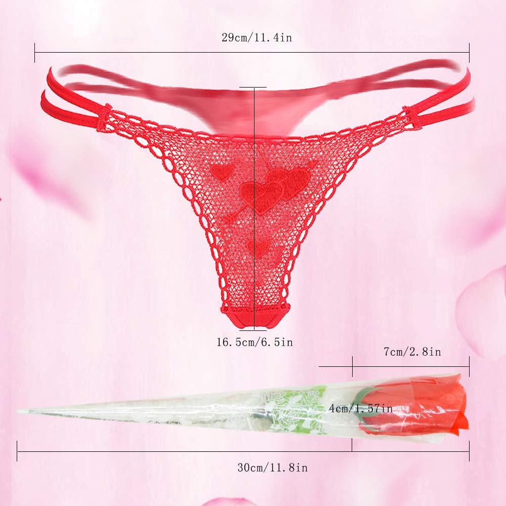 l\'aise vie Sexy Women\'s G-String T-Back Panty for Any Occasion (Cupid, 1)