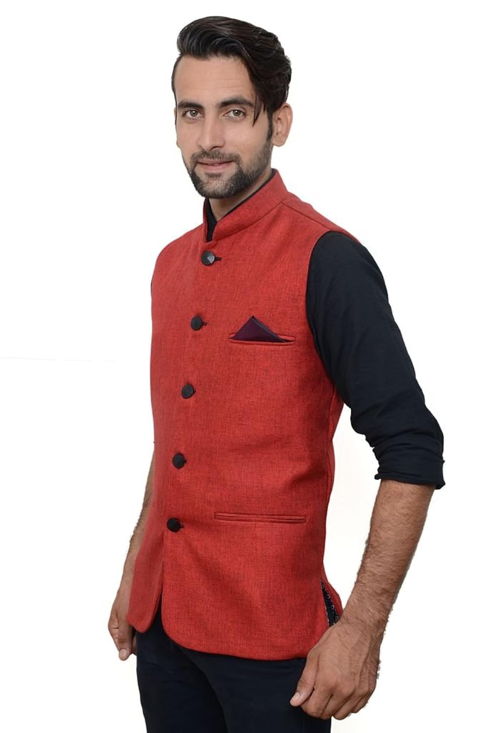 hartmann men's woven jackets_red