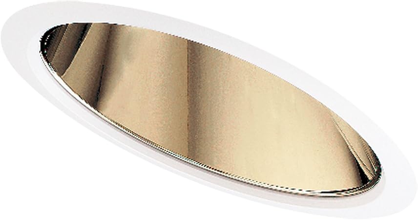 Halo Recessed 457cg 7 Inch Trim For Slope Ceiling With Champagne
