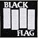 BLACK FLAG Heavy Metal Rock Punk Music Band Logo Patch Sew Iron on Embroidered Polo T-shirt Vest Cloth,Size 3.75Inch X 3.5Inch
