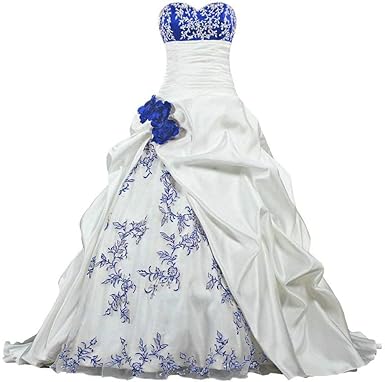 Zorayi Damen Elegante Kapelle Zug Prinzessin Ballkleid Brautkleid Hochzeitskleider