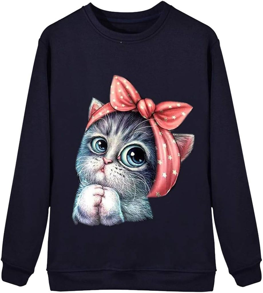 cute cat sweatshirt