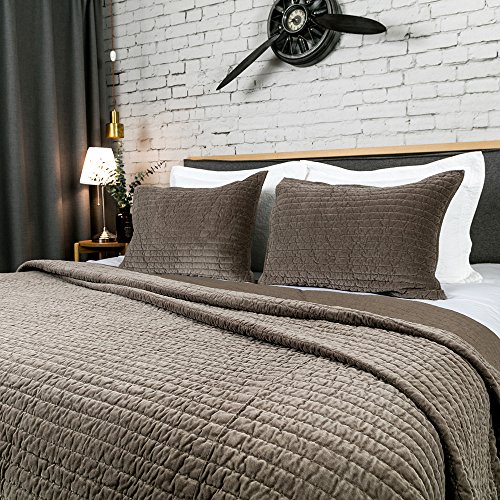 Elegant Life Reversible King Size Bed Quilt Super Soft Cotton