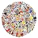 Future Stickers 600 pcs Laptop Stickers Car Motorcycle Bicycle Luggage Decal Graffiti Patches Skateboard Stickers for Laptop - No-Duplicate Sticker Pack