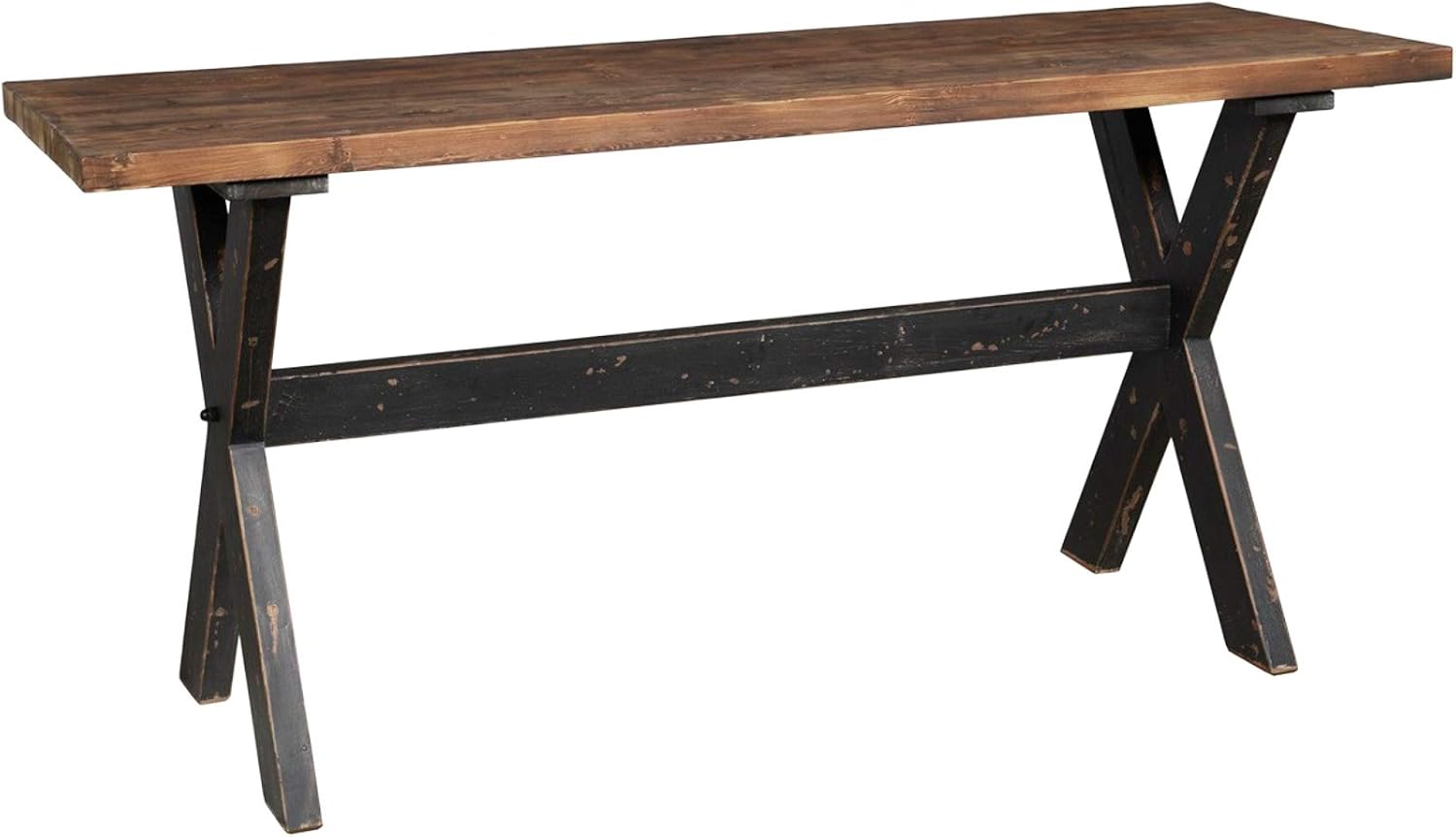 Amazon Com Huge X Large Reclaimed Wood Gathering Bar Table 77