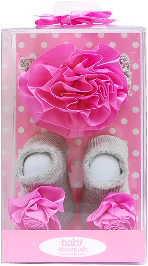 baby essentials headband and socks
