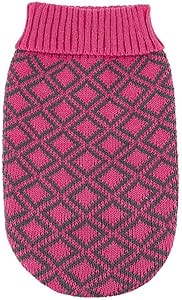 WTDlove Ropa para Mascotas Perro suéter Rojo VIP Perro Espesado a