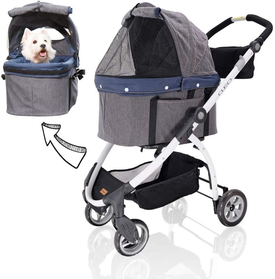 baby stroller with dog carrier