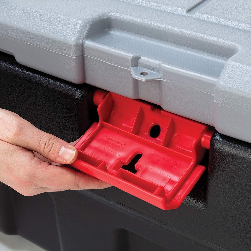 Rubbermaid ActionPacker️ 48 Gal Lockable Storage Bin, Industrial, Rugged Large Storage Container with Lid -