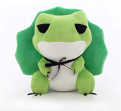 kawaii frog plush