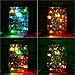 3 Pack Solar Mason Jar Lid Insert- YTE Color Changing LED Mason Jar Solar Fairy Light for Glass Mason Jars and Garden Decor, Solor Fairy String Light