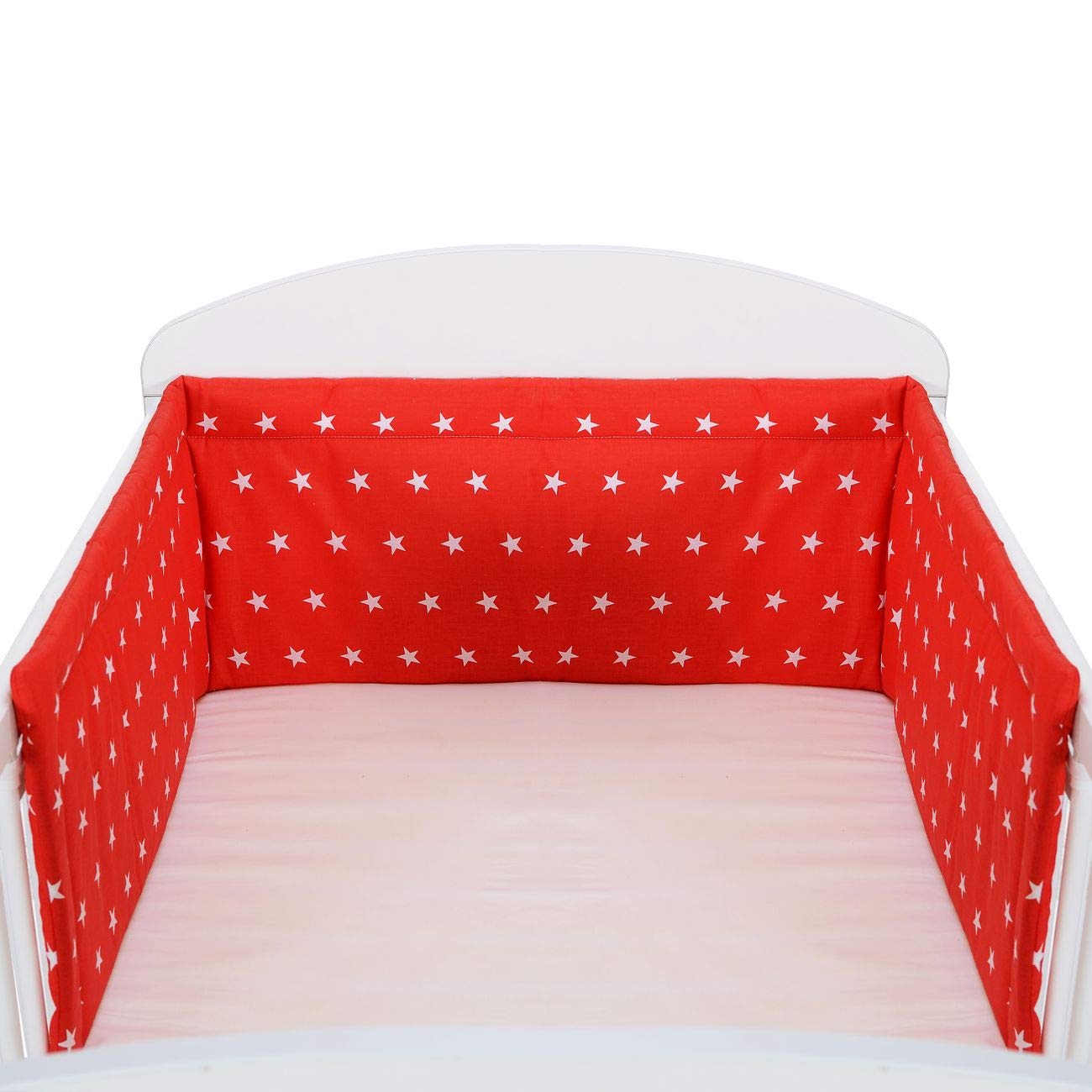 Literie Et Linge De Maison Matelas Et Linge De Lit Blanc 180x30 Lcp Tour De Lit Bebe I Nid Douillet En Bleu Pour Lits De Bebe Et Denfant Avec Motif Detoiles Voxloud Com