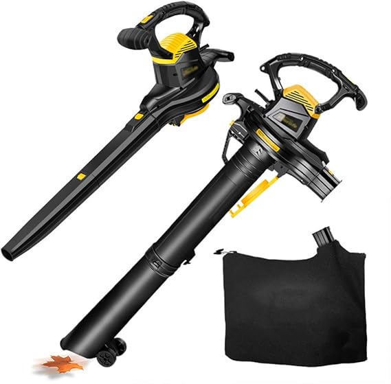 N \ A Leaf Blower Vacuum, 3 in 1 Corded Electric Professional Sweeper