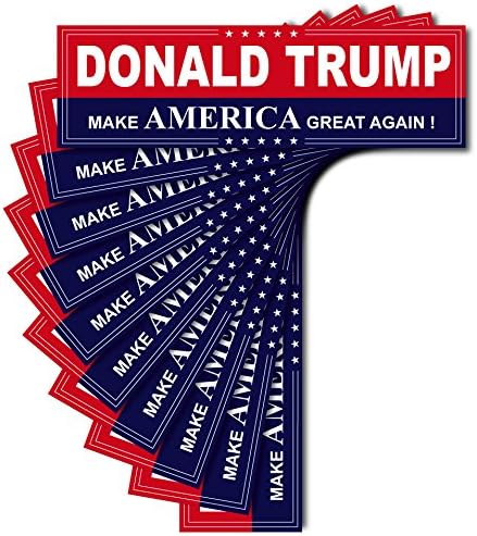 Donald Trump-Make America Great; Bumper Sticker (10)