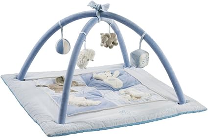 Tartine Et Chocolat Tapis D Eveil 80 X 80 Cm Bleu Ciel Bebe Garcon Tartine Et Chocolat Amazon Fr Bebes Puericulture