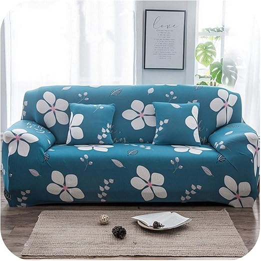 Amazon Com Miracle Day Kids Sofa Cover Cute Cat Cubre Sofa Blue