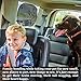 3 Car Sunscreen Shade for Dogs - Covers and Protects Pets from Harmful UV Rays, Sunglare and Heat - Ideal for Side and Rear Windows - Premium Quality PVC