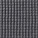 H.VERSAILTEX Stretch Sofa Covers for 3 Cushion Couch Covers Sofa Slipcovers for Living Room Feature Thick Checked Jacquard Fabric with Elastic Bottom, Sofa X-Large - Grey
