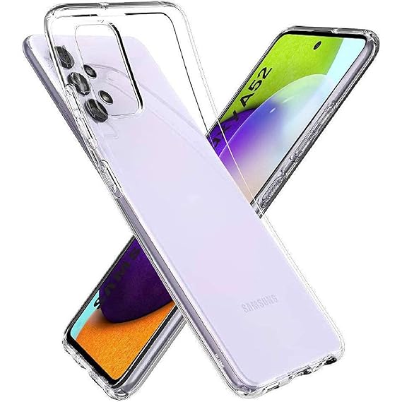 Fashionury Soft Silicon Flexible Back Cover for Samsung Galaxy A52