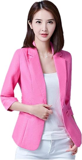 Amazon Kira Sutsu スーツ レディース トップス ジャケット ビジネス ドジャケット フォーマル カジュアル 一つボタン 着痩せ 七分袖 黒 無地 通勤 入学式 卒業式 結婚式 春 秋 冬s 5xl コート ジャケット 通販