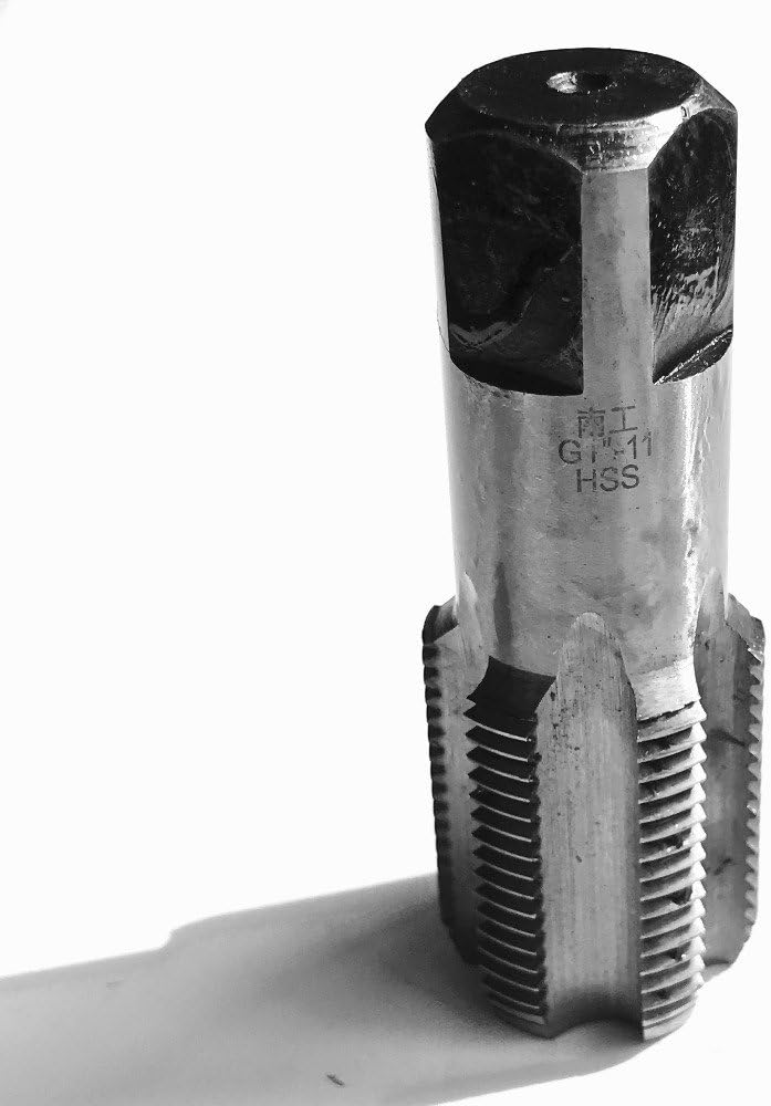 1Pc Hss G1-11 Hss Bsp Parallel British St ard Pipe Taps Flute Machinetaps Right H for Pipes Inner Threading
