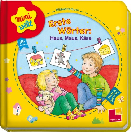 Erste Worter Haus Maus Kase Bildworterbuch 9783788636197