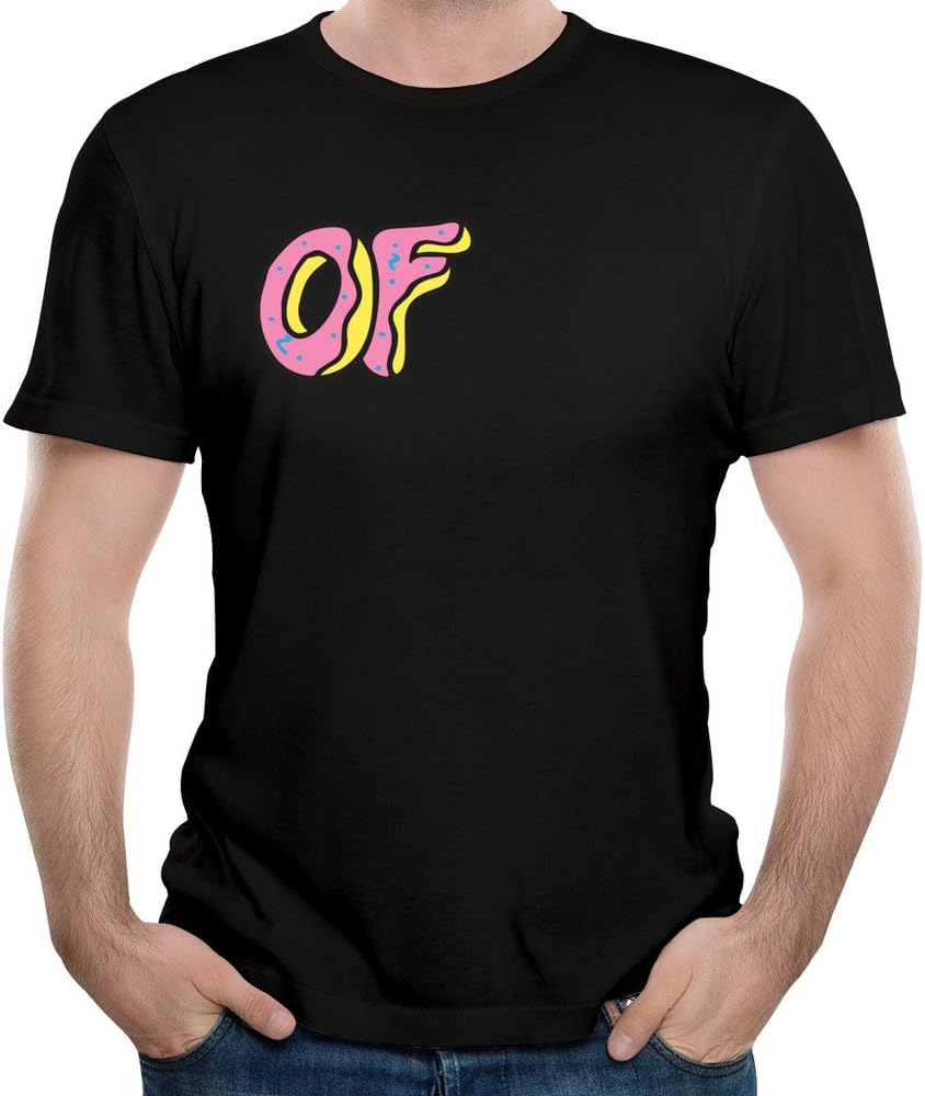 NoraYale Mans Odd Future Musical Group Music Logo T Shirt Black Small