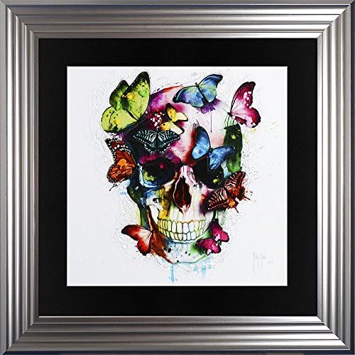 Liquid Glass - SOULS COLOURS Picture by Patrice Murciano 75cm x 75cm (Silver Frame)