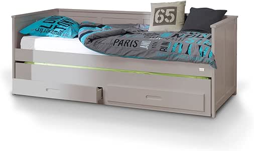 Idkid’s - Cama nido de 90 x 200 cm, lino, 90 x 200 cm: Amazon.es: Hogar