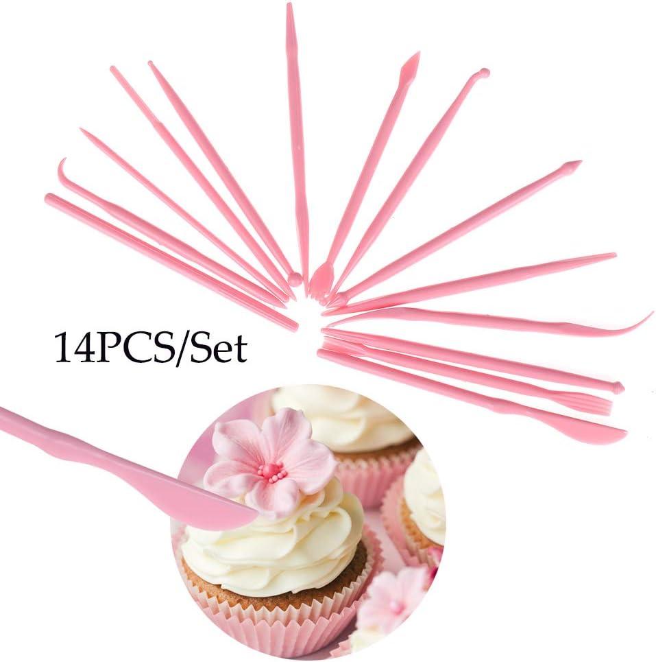 Stylo A Patisserie Decoration De Fleurs Decoupe A Gateau Lot De 14 Outils De Decoration De Gateau Pour Decoration De Gateau Accessoires De Decoration Patisserie gd In