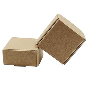 Amazon 9 5x9 5x3cm クラフト紙 キャンディ チョコレート 包装箱