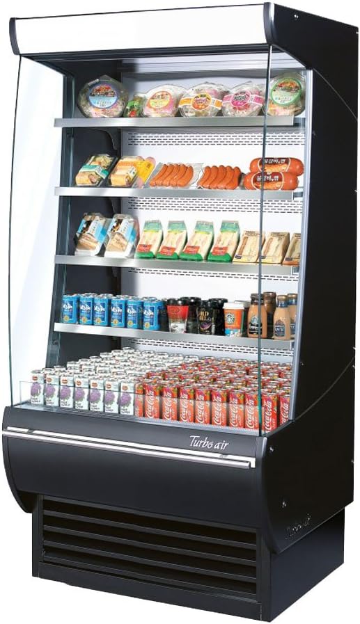 open display refrigerator