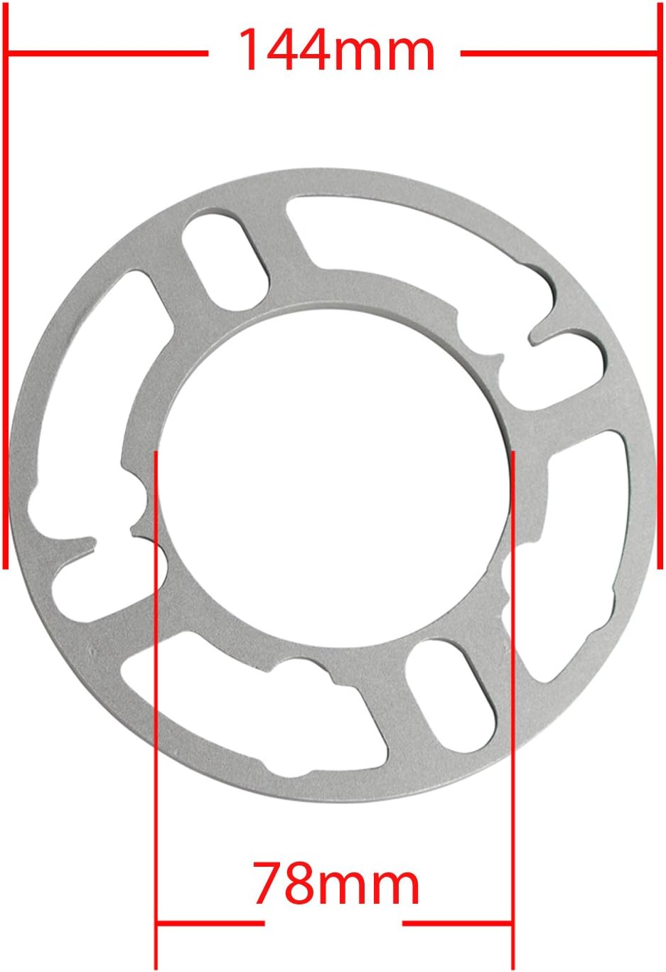 ford bolt pattern 5 lug on Gdsmotu 1 4 4 5 Lug Universal Wheel Spacers 4x100 5x100 5x112 5x114 3 5x120 For Ford 4pc Wheels Tires Automotive Plutusias Com