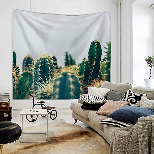 Tapestry Wall Hanging Cactus Hippie Beach India Art Cool Bohemian Blanket Queen Size