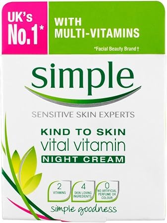 simple vitamin night cream