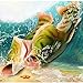 BING RUI CO 6 Colours Fish Slippers Beach Shoes Non-Slip Sandals Creative Fish Slippers Men and Women Casual Shoe