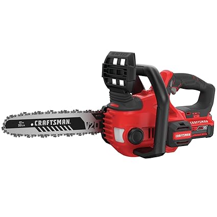 Craftsman V20 Cordless Chainsaw 12 Inch Cmccs620m1