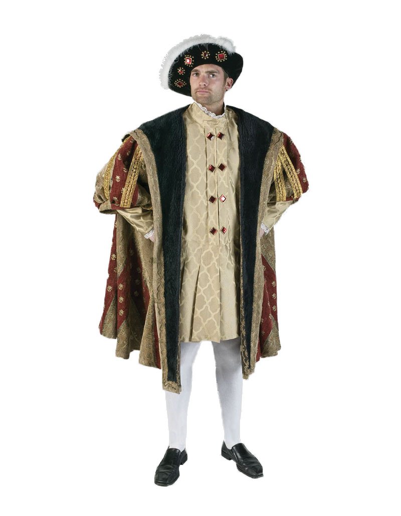 Men's 16th Century King Henry Theater Costume