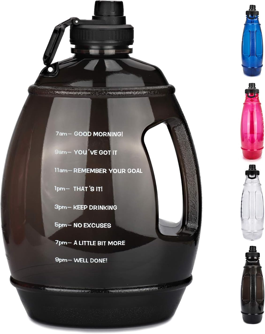 OSVAW 128oz/1 Gallon Water Bottle with Spout Lid, BPAFree, Leakproof