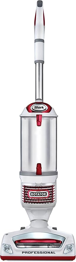 Shark Rotator Professional Upright Corded Bagless Vacuum For Carpet And Hard Floor With Lift Away Hand Vacuum And Anti Allergy Seal Nv501 White