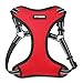Best Pet Supplies Voyager Adjustable Dog Vest Harness Breathable No Pull Harness for Small, Medium, Large Dogs, Harness for Walking, Jogging, Easy Step-in, Reflective Stripes - Red, L