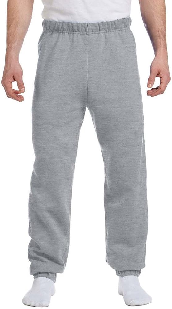 Jerzees Adult Preshrunk Waist Pill Resistant Sweatpant at  Men’s Clothing store