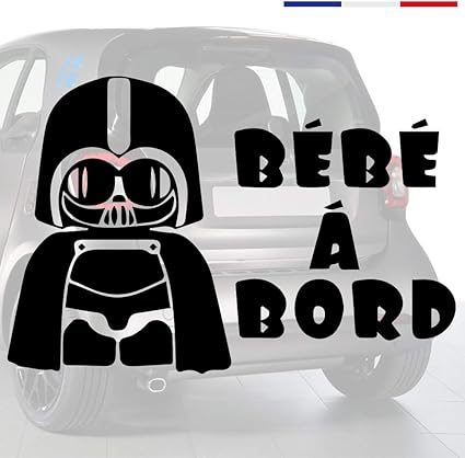 Decals Stickers Vinyl Art Bebe A Bord Dark Vador Home Garden