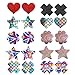 JESWELL Nipple Covers Disposable Pasties Breast Petals for Women Lingerie (Mermaid 10 Pairs)