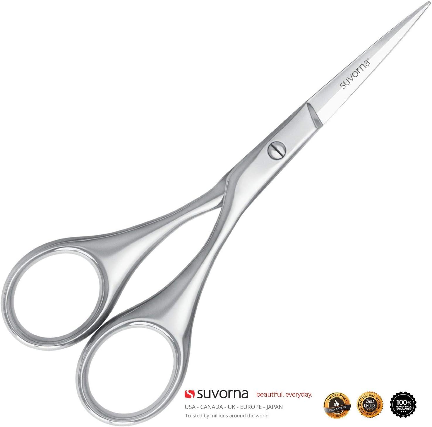 mustache trimmer scissors