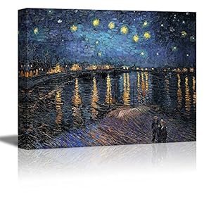 Starry Night Over The Rhone Vincent Van Gogh...