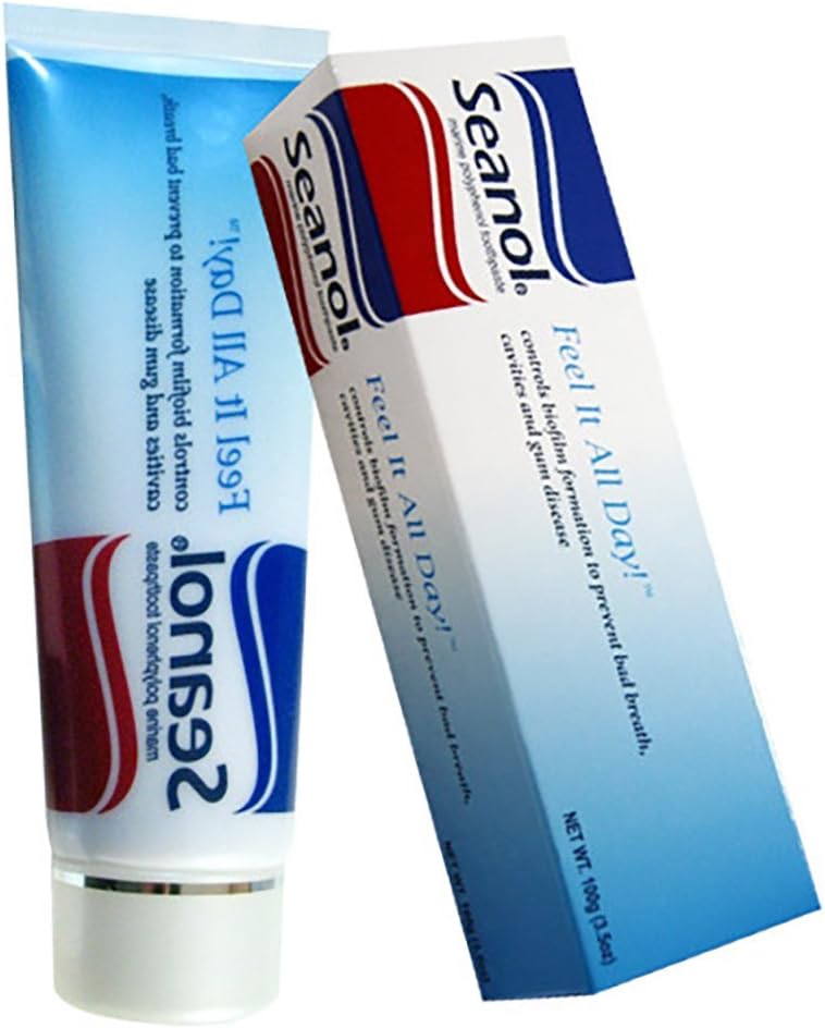 Seanol Toothpaste x 3EA / Bad Breath Removal / Dental Plaque Removal / Tooth-decay Prevention / Periodontal Disease Prevention / Gum Disease Prevention